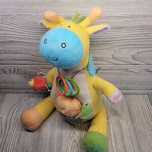 The Manhattan Toy Company Giraffe Plush Baby Activities‎ Plush Learning Toy